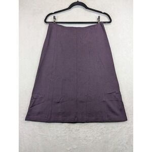 Missoni Skirt Womens 8 IT 44 Purple Wool Blend A Line Midi Made Italy Designer